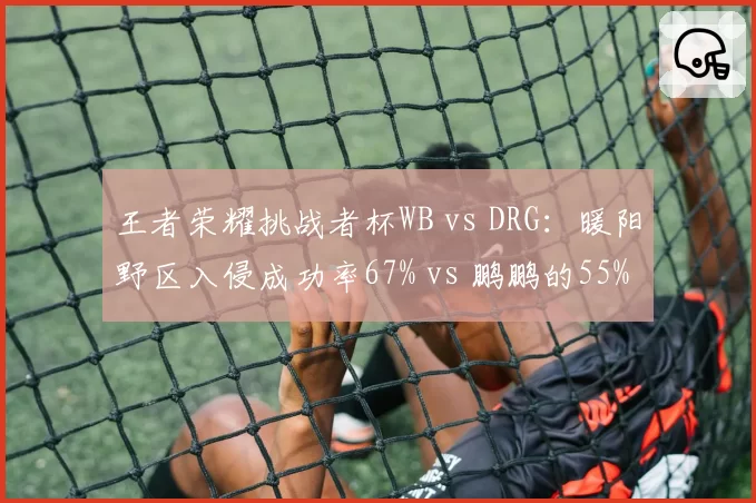 王者荣耀挑战者杯WB vs DRG:暖阳野区入侵成功率67% vs 鹏鹏的55%,但控龙率仅持平